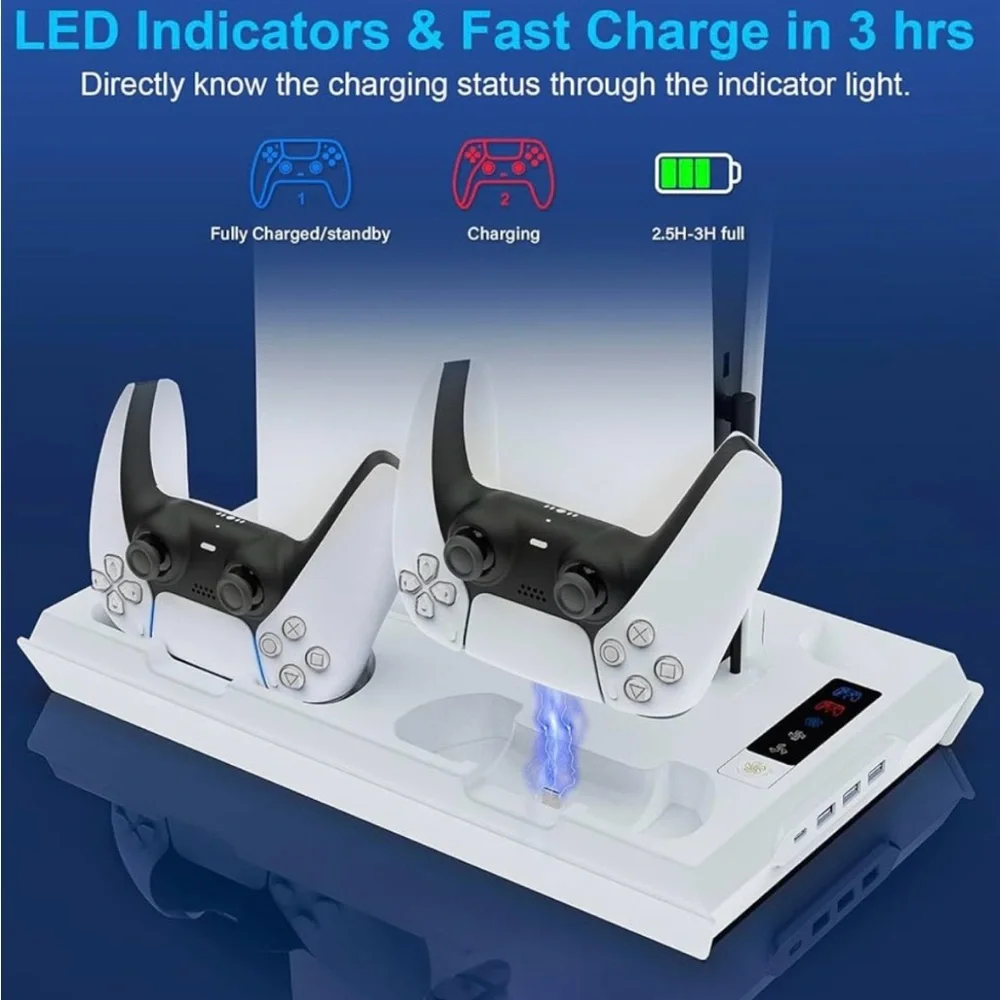 Brand New in Box! Gaming Console Cooling Stand with Controller